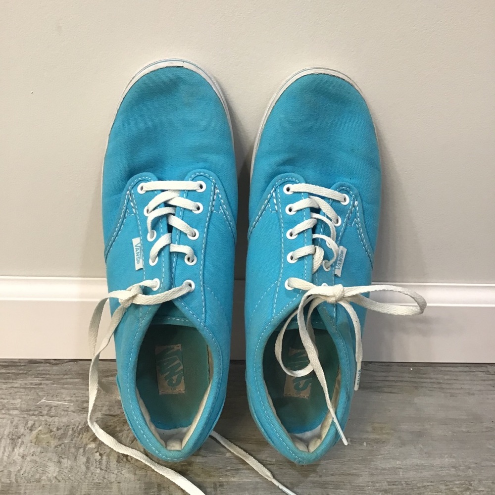 Teal Vans